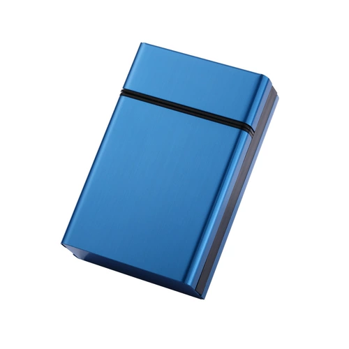 Лента, портсигар подходит для мужчин и женщин, высококлассный защитный чехол, креативная металлическая коробка, 20 шт, алюминиевый сплав