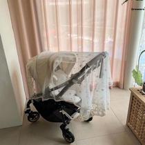 South Korea ins multifunctional stroller mosquito net anti-mosquito cover trolley breathable newborn sunscreen curtain manufacturer