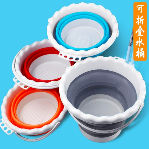 多索多西 Складной силиконовый универсальный стаканчик для мытья кистей, регулируемое художественное ведро, портативный держатель для ручек, акварель, гуашь, пигментированный акрил, многоцветная раскраска