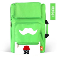 8K Детские усы Сумка по рисованию усов [Цвет травы росы]