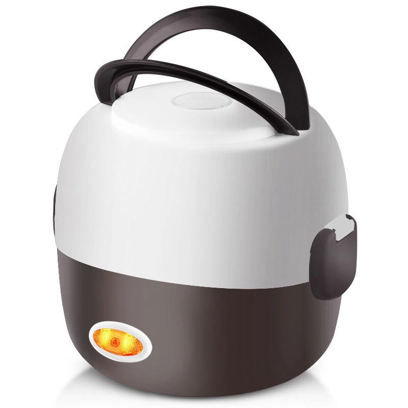 Heat fast automatic two or three layers of electric lunch box plug-in heat cooking can be split up and portable mini rice cooker