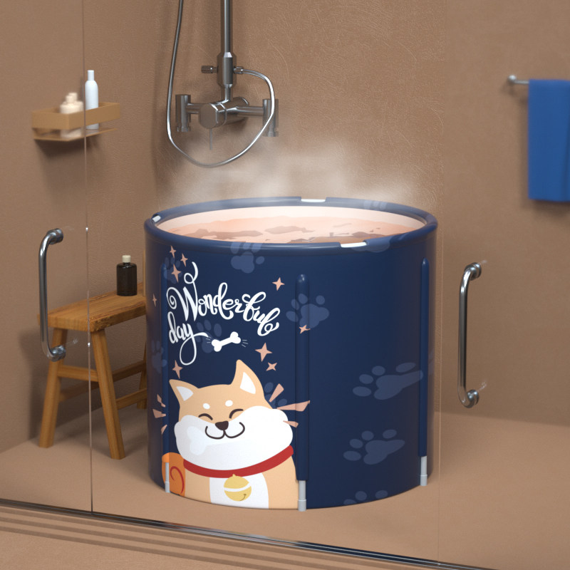 Bath Bucket Folded Adult Household Bath Bath Bath Bath Bath Bath Artistic Bath Bath Bath Bath