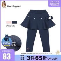 (Brand clearance) Ditsu childrens clothing girls leggings childrens childrens skirt style plus velvet pants womens baby culottes