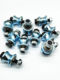 Dump truck automatic tarpaulin accessories pulley roller roller 20 round steel wheel one end big one end small wheel