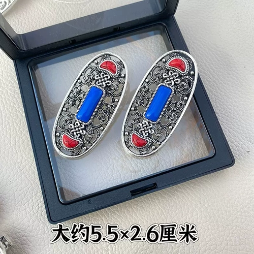 Этнический аксессуар для волос, оригинальная ретро бирюзовая заколка для волос, шпильки для волос, этнический стиль, популярно в интернете