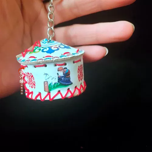 Брелок, этнический декор ручной работы для ключей