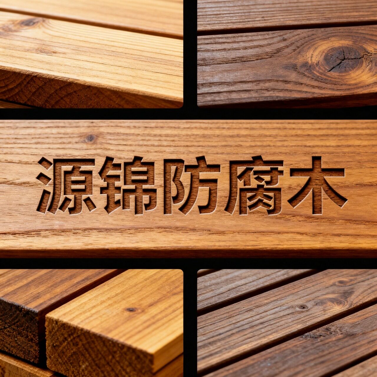 源锦防腐木