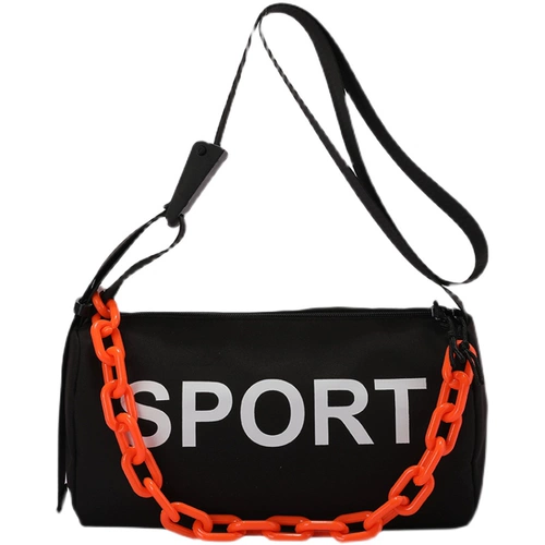 Сумка через плечо, модная цепь, небольшая сумка, сумка на одно плечо для отдыха, в корейском стиле, изысканный стиль