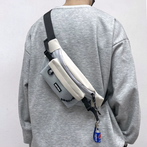 Классическая нагрудная сумка для школьников для отдыха, спортивная японская поясная сумка, брендовая сумка через плечо, подходит для студента