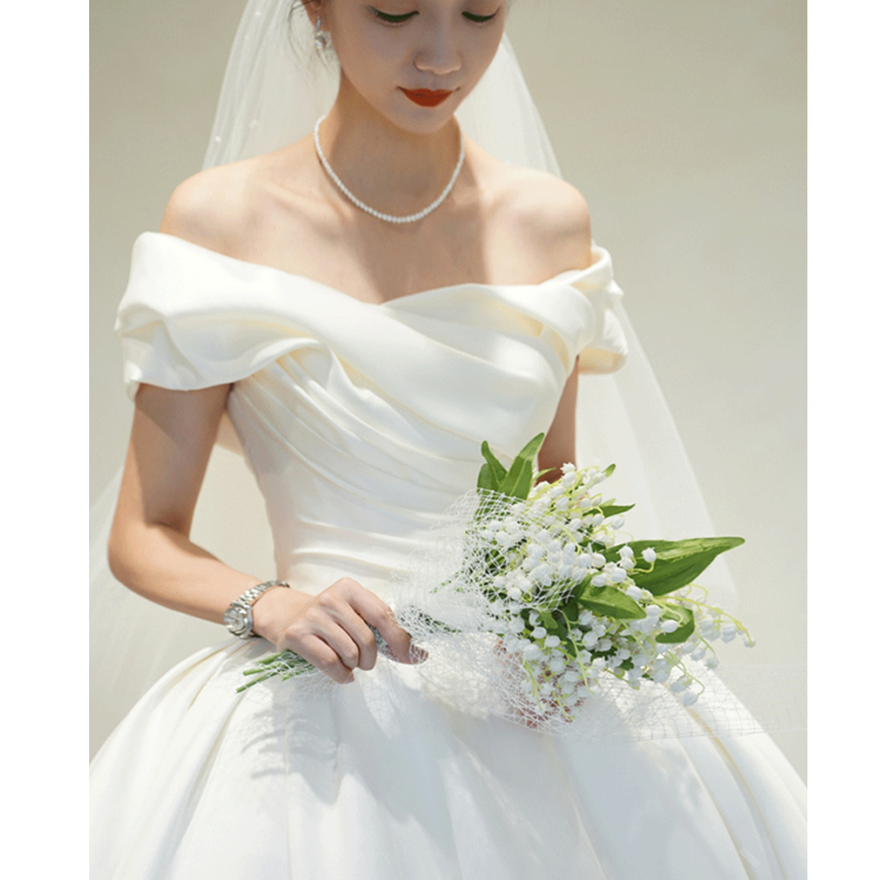 Retro elite wedding dress for bride, plus size, suitable for teen Retro elite wedding dress for bride, plus size, suitable for teen