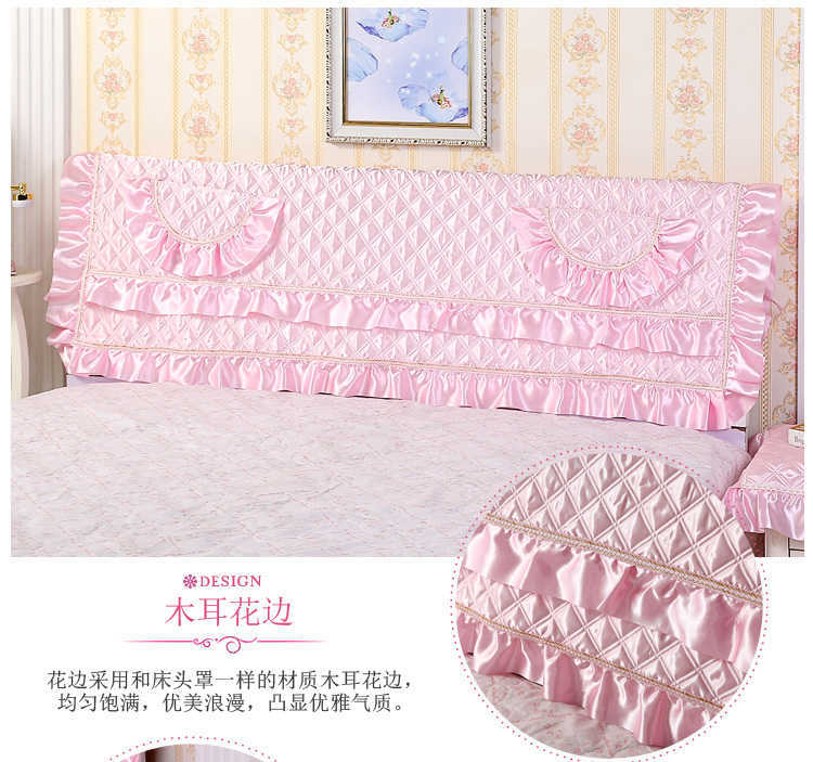 Trải giường, che đầu, phủ bụi, 1,5m1,8m2, trải giường, bao gồm toàn bộ Châu Âu, giường nửa bọc, trải giường bằng gỗ nguyên khối - Bảo vệ bụi bạt che máy giặt