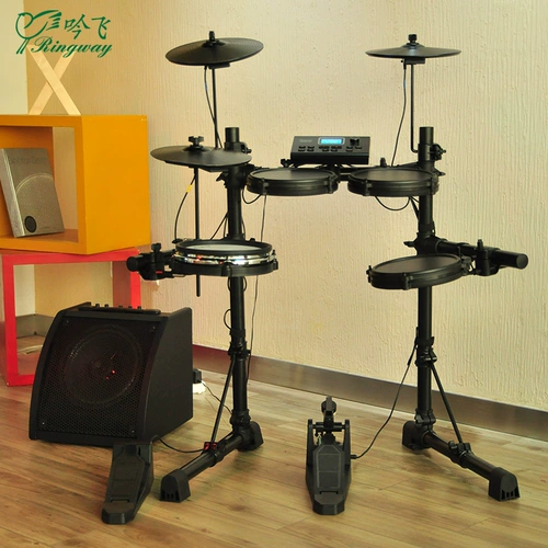 Электронные барабаны для детей и взрослых, портативная практика, подходит для начинающих