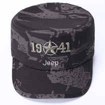Pure cotton embroidery liberation Black Eagle 1941 hat special outdoor training camouflage hat Sports sunshade flat top cap