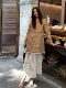 Spring Women's Skirts with a Variety of Styles, Bohemian Style, High-End and Stunningly Beautiful, Coffee-Colored Lace Embroidered Dress