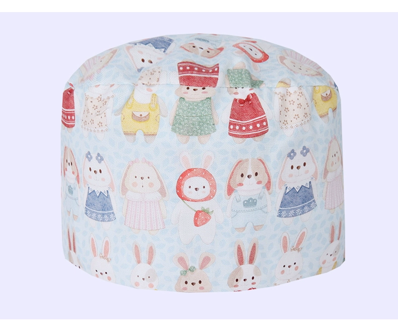 Mũ phẫu thuật Miruman nữ cotton nguyên chất phòng phẫu thuật mũ đặc biệt y tá mũ hoa nha khoa bác sĩ làm việc mũ hóa trị mũ mũ tĩnh điện