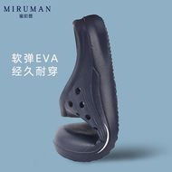 Giày phẫu thuật Miruman phòng sạch giày mũi chân phòng thí nghiệm giày có lỗ chống trượt phòng phẫu thuật giày làm việc bác sĩ và y tá dép quai hậu nữ đi học đế thấp