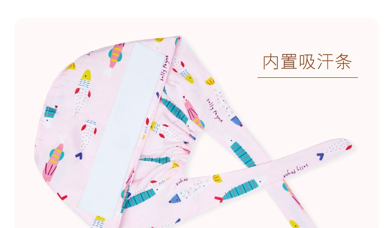 Miruman cotton nguyên chất in hình mũ phẫu thuật nữ Baotou mũ phòng phẫu thuật bác sĩ y tá mũ làm đẹp răng miệng làm việc mũ mũ y tế dùng 1 lần