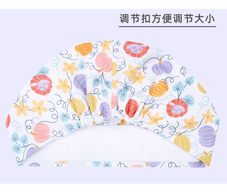 Mũ phẫu thuật Miruman nữ cotton nguyên chất y tá mũ hoa nhỏ phòng phẫu thuật mũ đặc biệt bác sĩ làm việc mũ tròn nam khăn xếp nón vải y tế