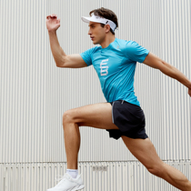 Engine bird outdoor quick-drying clothes mens training fitness marathon sports short-sleeved fitness clothes running top T-shirt X