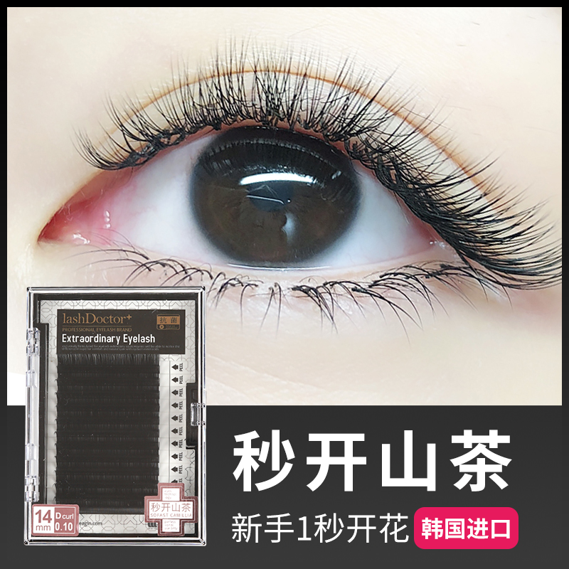 Eyelash Collection Imported Grafted Eyelashes Second Camellia False Eyelashes Female Natural Eyelash Shop Eyelash Tools