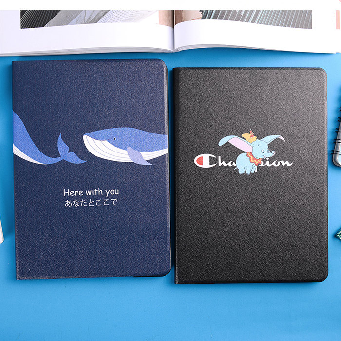 Suitable for Xiaomi tablet 4 protective cover Xiaomi 4Plus anti-fall 8 inch leather case 10 1 inch tablet Xiaomi 5pro computer smart 11 inch flip sleep stand all-inclusive cartoon personality shell