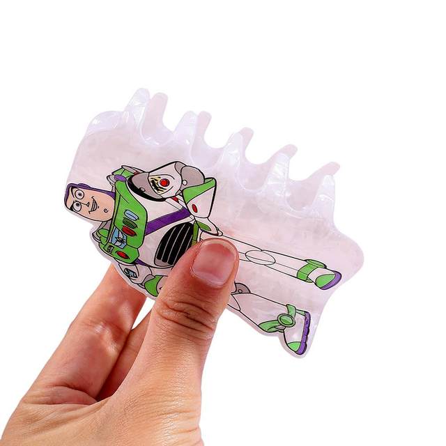 Cross-Border Popular Cartoon Character Buzz Lightyear Acrylic Hair Accessories Hair Claws Hair Clips