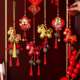 Spring Festival Decoration Hanging Ornaments 2026 Year of the Horse Auspicious Pony Hanging Decorations for Entrance Door New Year Atmosphere Decoration Items
