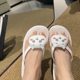 Cute Chiikawa Polka Dot Flip-Flops for Summer Women, Hiikawa Usagi Doll Flip-Flops for Outdoor Wear