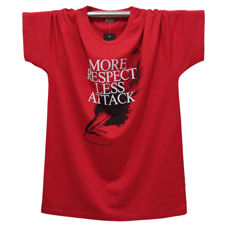 Official European Summer Plus-Size Men's Short-Sleeve T-Shirt, Red Half-Sleeve Loose Fit, Cotton T-Shirt for Big and Tall Men Official European Summer Plus-Size Men's Short-Sleeve T-Shirt, Red Half-Sleeve Loose Fit, Cotton T-Shirt for Big and Tall Men