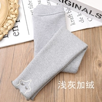 Светло -серый плюс бархат