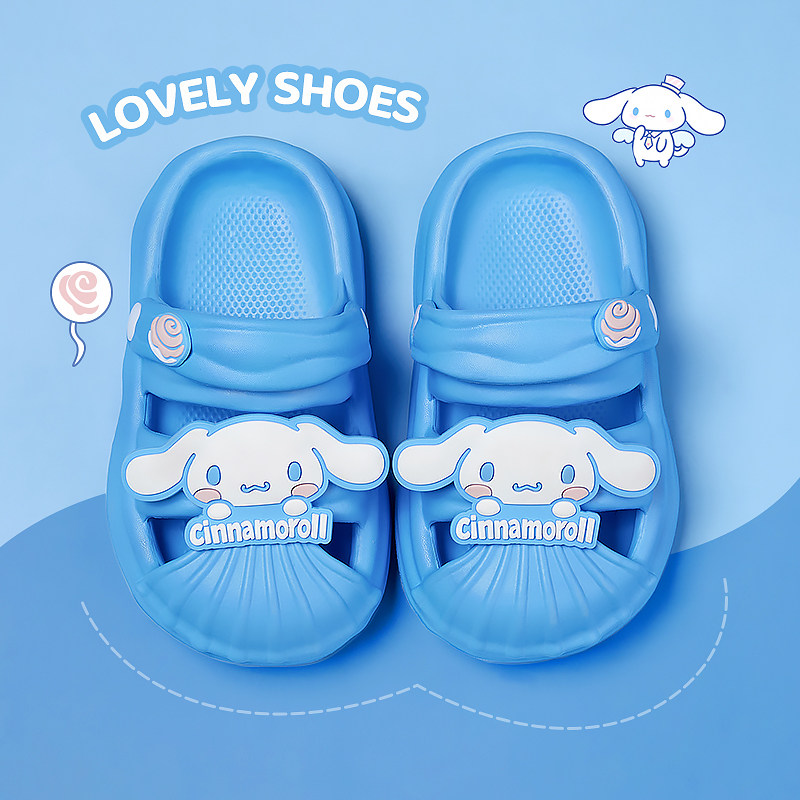 Jiangui Dog Children's Cave Shoes Summer Girl Cartoon HouseBathroom Sanli Gull Slippers