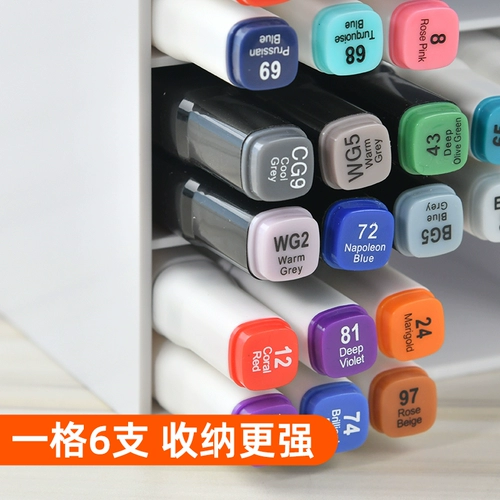 touchcolor Маркер, акриловая система хранения, канцтовары, вместительная и большая художественная коробка для хранения, стенд, мелки