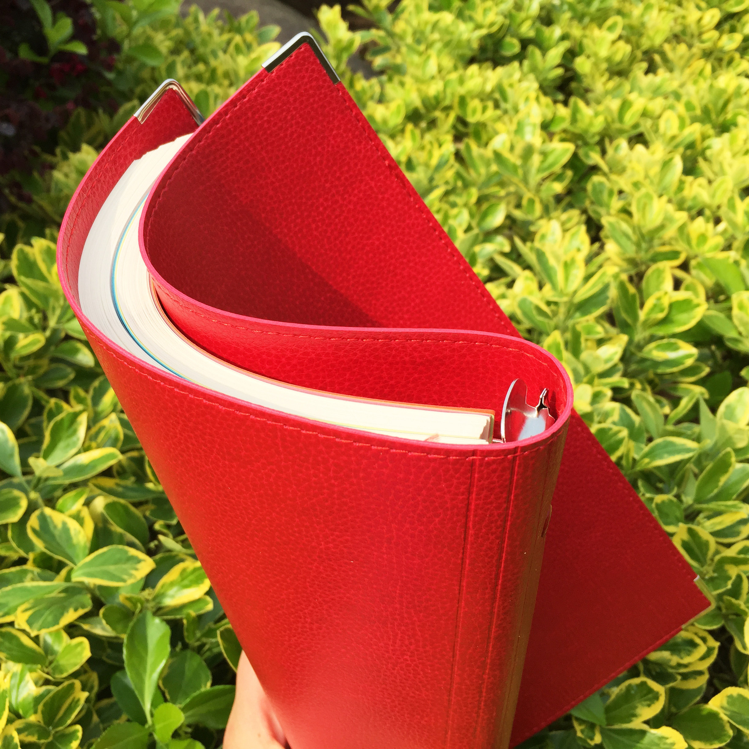 Inspiration Box 26-hole B5 Detachable Soft Leather Face Loose-Leaf Notepad Cornell Square Horizontal Blank Teacher Preparation Student Wrong Question Financial Accounting In and Out of The Library Timeline Day Plan Book