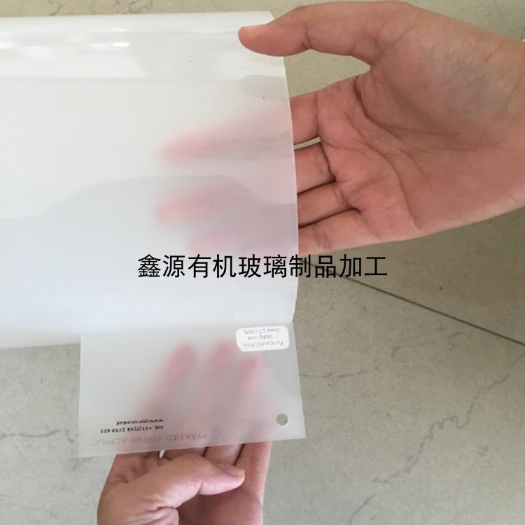 Milk White Acrylic Tube Organic Glass Tube Milk White Lamp White Food Processing Grade Acrylic Piping Customized