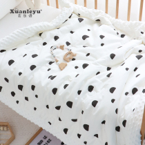 Newborn baby quilt cotton autumn and winter baby pacifying Bean by childrens kindergarten quilt Four Seasons Universal