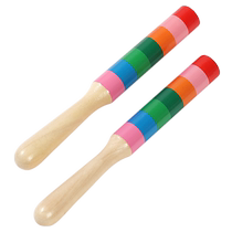 Rhythm stick percussion stick Orff percussion instrument childrens music teaching aids kindergarten sound stick early education log stick