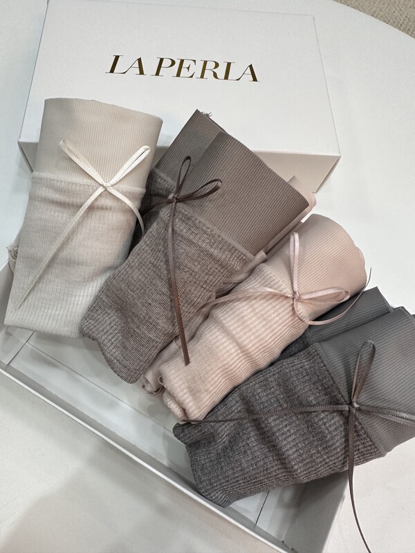 Original Lp Autumn and Winter New Product Textured Warm Nude-Feel Modal Women's Underwear Gift Box