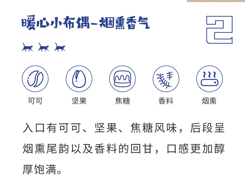 【中國直郵】瑞幸咖啡 義式手沖深度烘焙咖啡粉小包裝 甜蜜小英短 10g