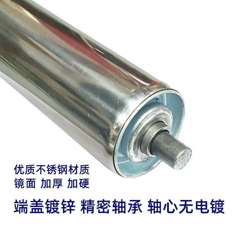 Unpowered stainless steel roller conveyor roller diameter 25 38 roller assembly line conveyor belt idler spot