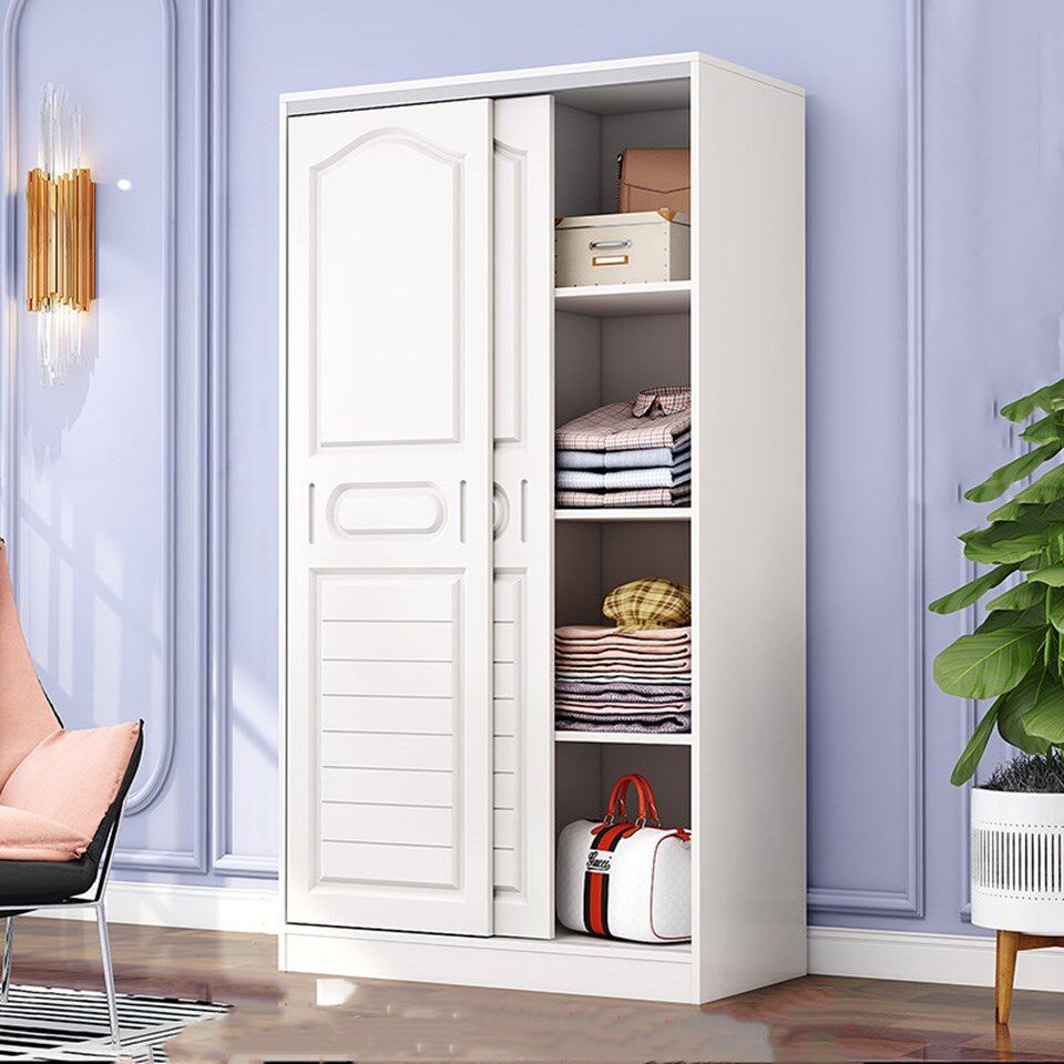 Eurostyle Wardrobe One Mira Door Wardrobe Small Family of children Room 80cm Moving Doors Sliding Doors 1 4 1 6m Clothes Overall Cupboard