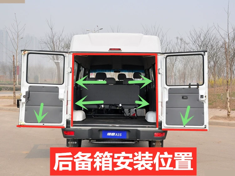 Thích hợp cho Iveco tự hào dải niêm phong cửa dải cách âm dải trang trí toàn bộ xe chống bụi và chống thấm dải cao su bổ sung TAY MỞ CỬA GIOĂNG CÁNH CỬA