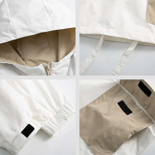 Японская трендовая демисезонная модная осенняя куртка для влюбленных с капюшоном, оверсайз