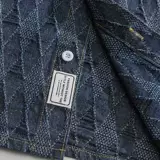 Демисезонная мужская брендовая рубашка, джинсовая куртка, оверсайз