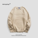 Tide, мужской цветной ретро трикотажный осенний демисезонный японский свитер для влюбленных, в американском стиле