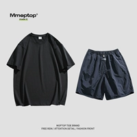 Черный топ + темно-синие брюки [обычный костюм]