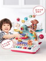 Childrens functional beaded and wound educational toys teach 0 to 1 year old good children good children half early 2 more babies 3 boys and girls.