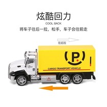 Childrens pullback toy Alloy car model simulation sound halo Acropolis city garbage recycling classification toy