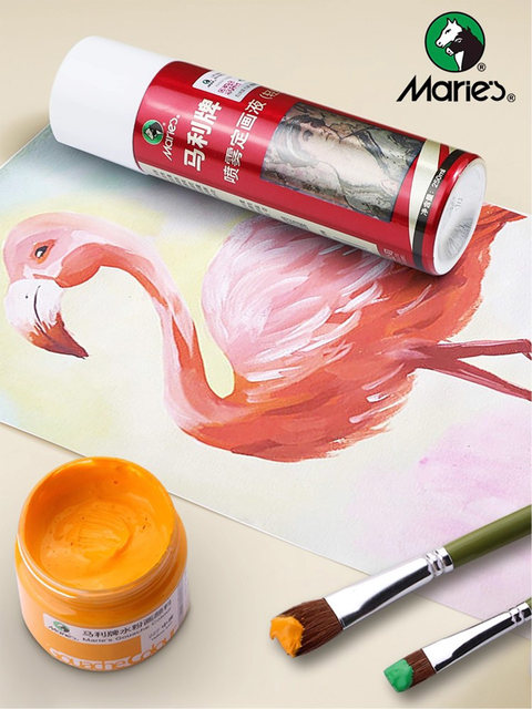 Marley Sketch Fixing Spray, Oil Pastel, Colored Pencil Fixing, Art Charcoal Pen Fixing, Protective Liquid, Heavy Glue Type, Light Glue Type, Water-Based Eco-Friendly Fixing Agent, Gouache, Watercolor, Acrylic Fixing Liquid, Fixing Color