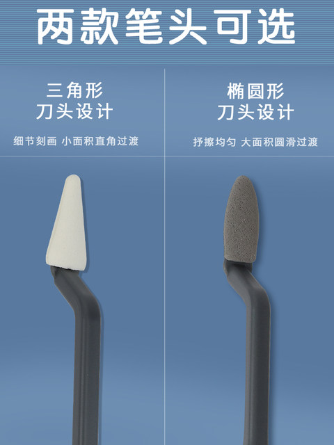 Marley Sketch Eraser Set, Highlight and Shadow Sketching Detail Art Student Special Erasing Tool, Sponge Eraser Pen, Paper Eraser Pen, Full Set of Correction and Blending Drawing Tools, Breathing Cotton