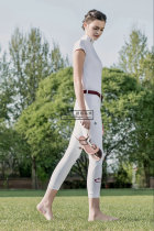 Post Equestrian) CT women race white horse pants women New Grip System Breeches